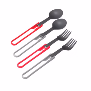 Folding Spoon & Fork Kit, 4pc