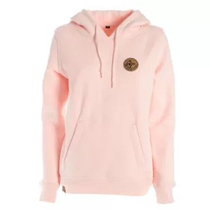 Leather Logo Heavy Hoody W