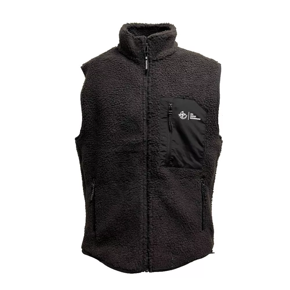 Vertical Sheep Fleece Vest Unisex – Bild 3