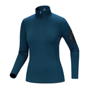 Kyanite Baselayer Zip Neck W