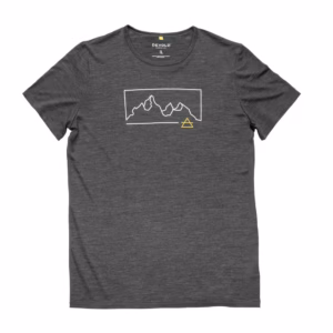 Active "outline" Tee Man
