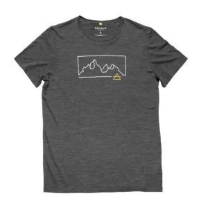 Active "outline" Tee Man