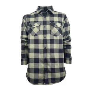 Vertical Flanell Shirt Unisex
