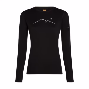 Women Merino 200 Oasis LS Crewe Rainer Ridge