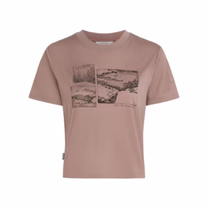 Women Merino 150 Tech Lite SS Crop Tee The Climb
