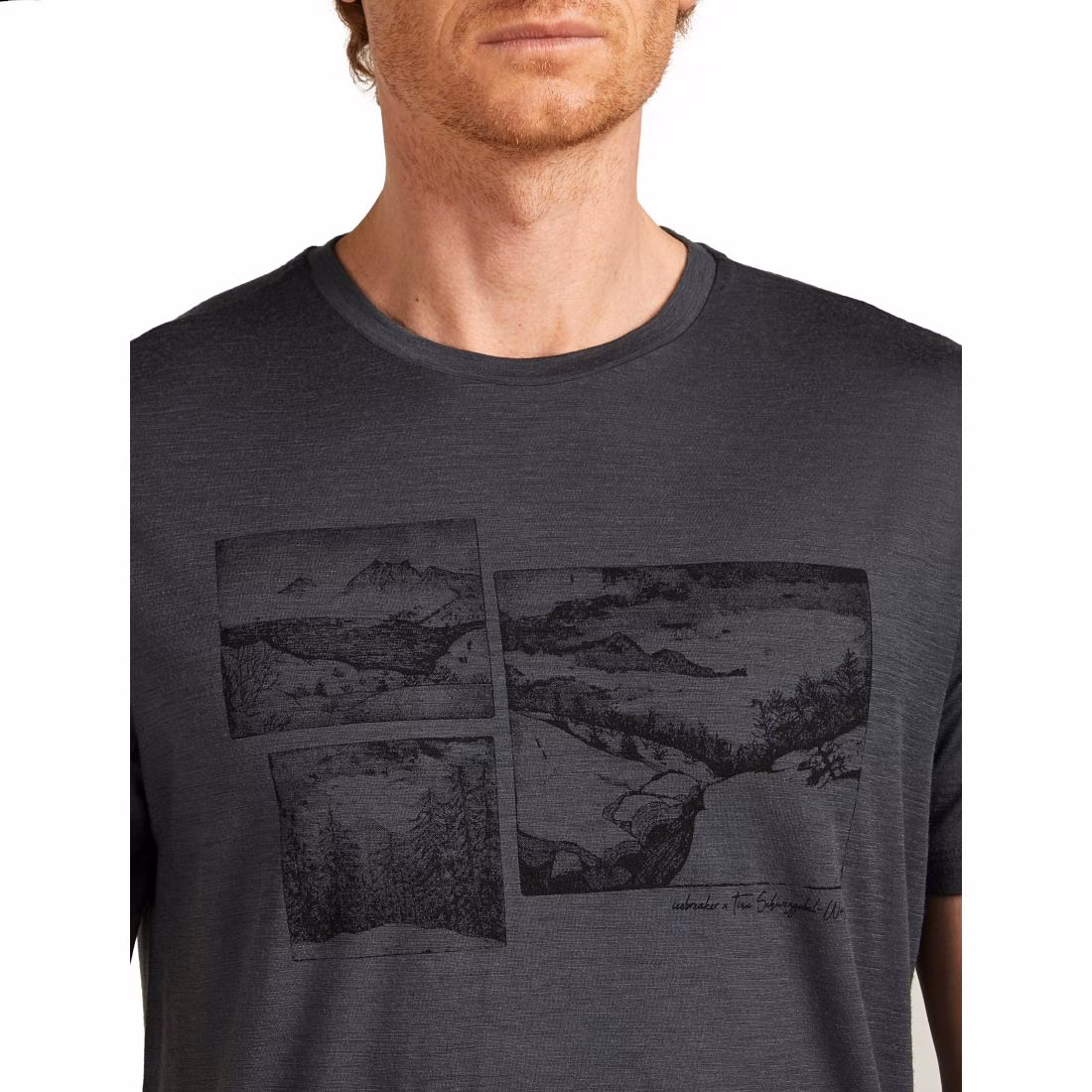 Men Merino 150 Tech Lite SS Tee The Climb – Bild 4