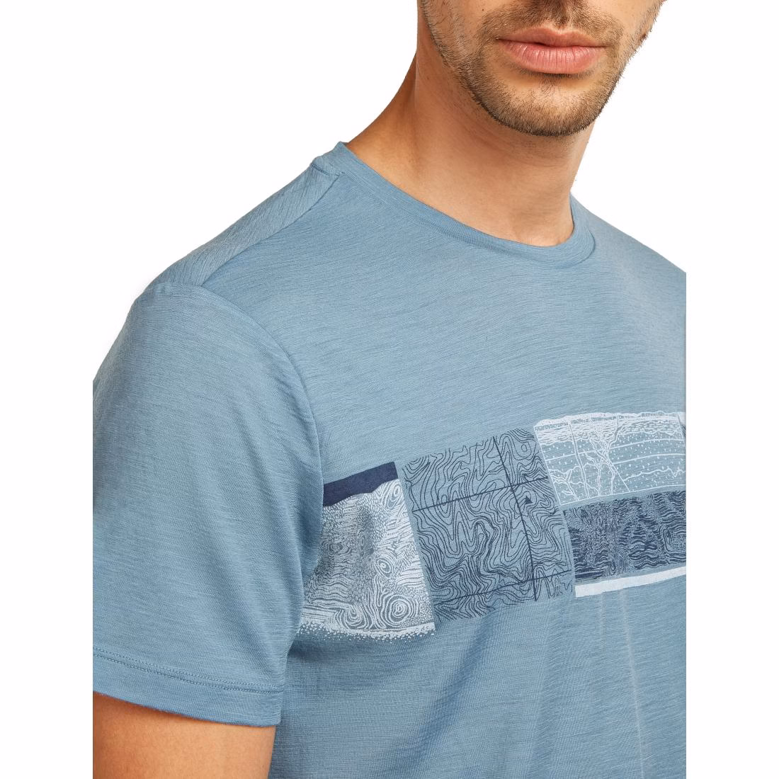 M Merino 150 Tech Lite SS Tee Elevation Line – Bild 5