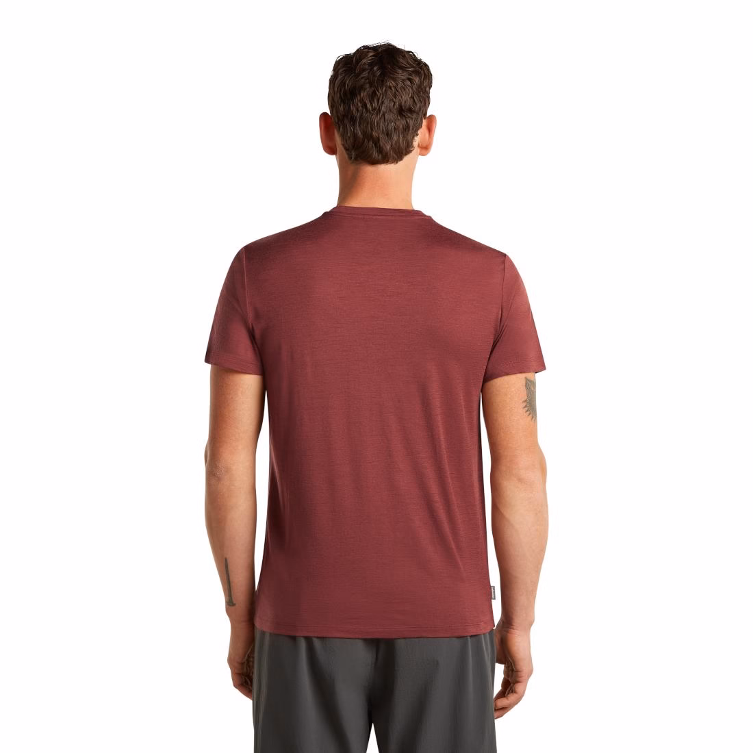 Men Merino 150 Tech Lite SS Tee Range Stripes – Bild 3