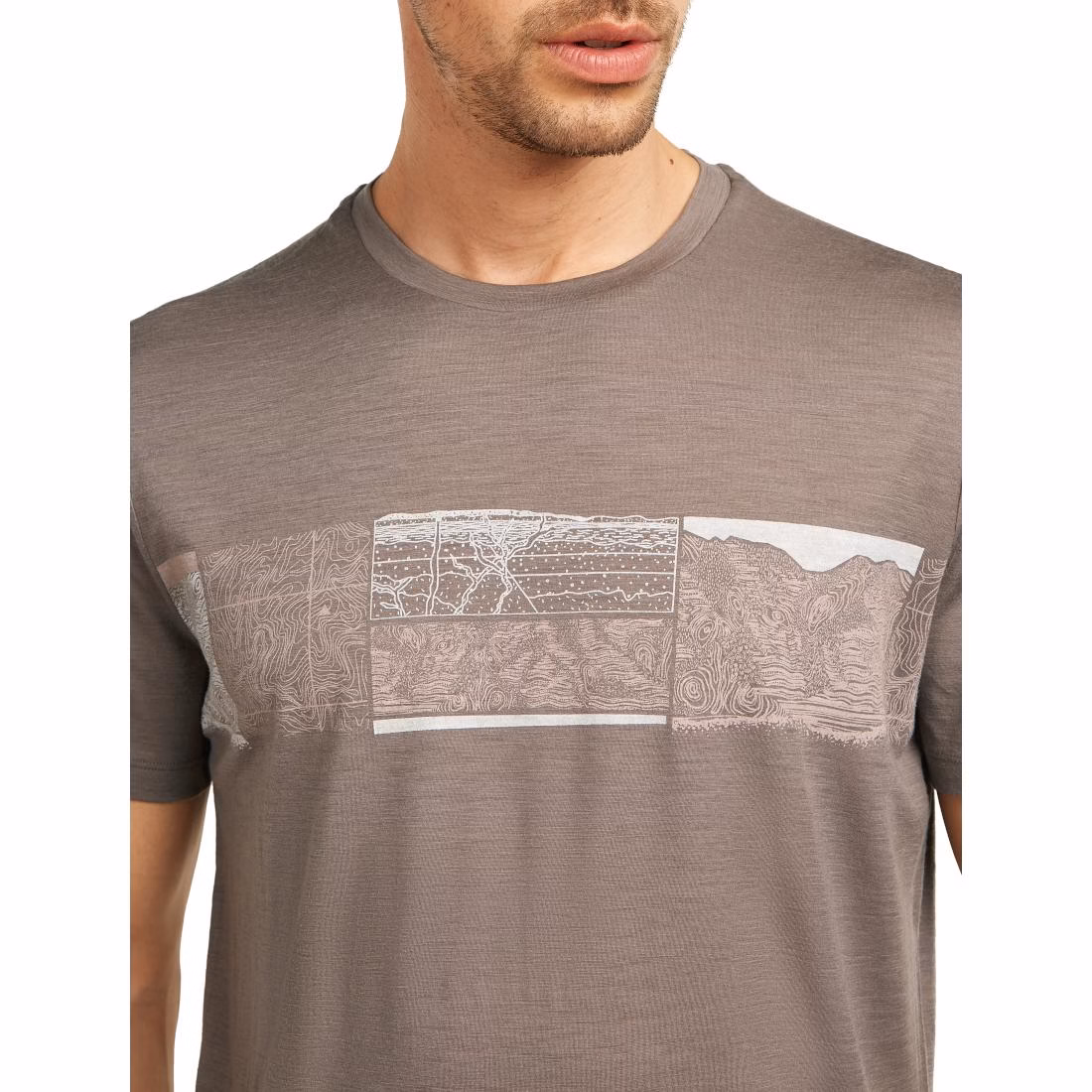 M Merino 150 Tech Lite SS Tee Elevation Line – Bild 9