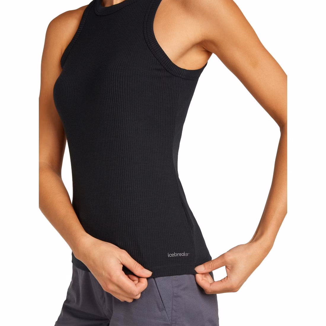 W Merino Rib Lotus Tank – Bild 2