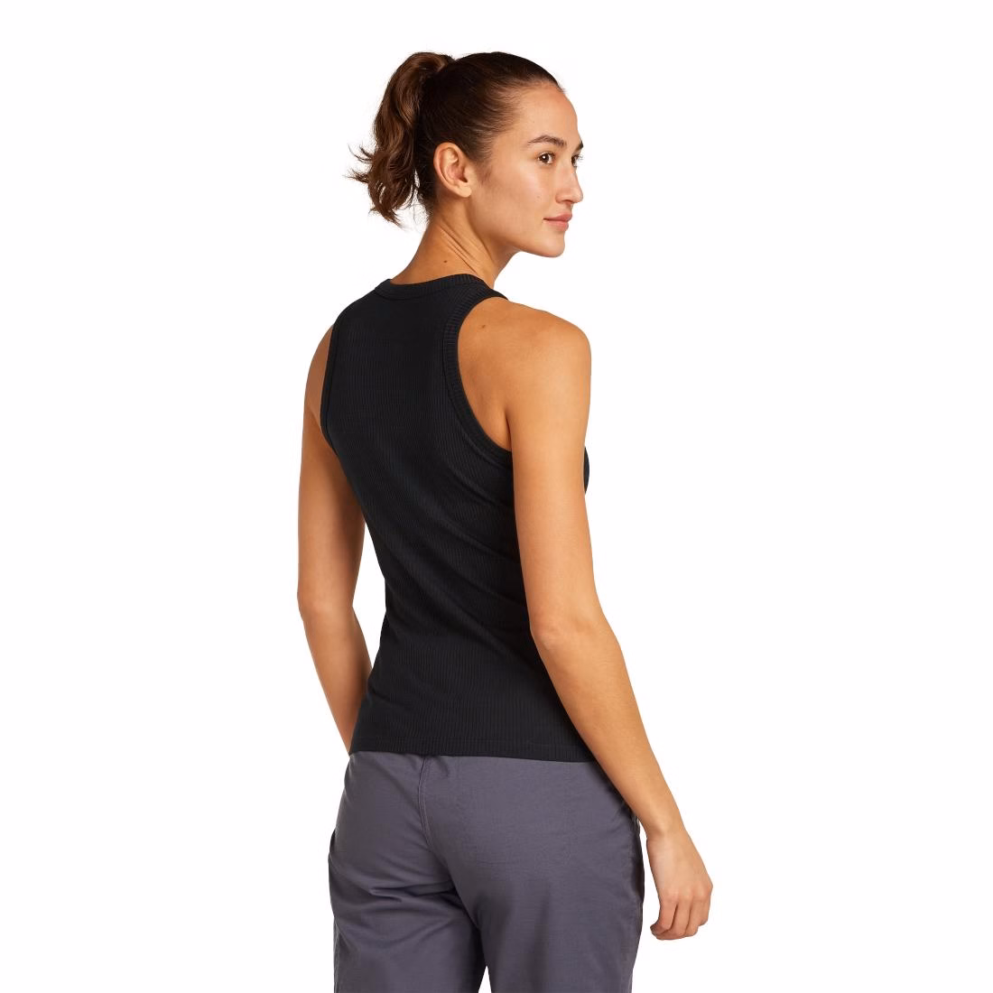W Merino Rib Lotus Tank – Bild 5