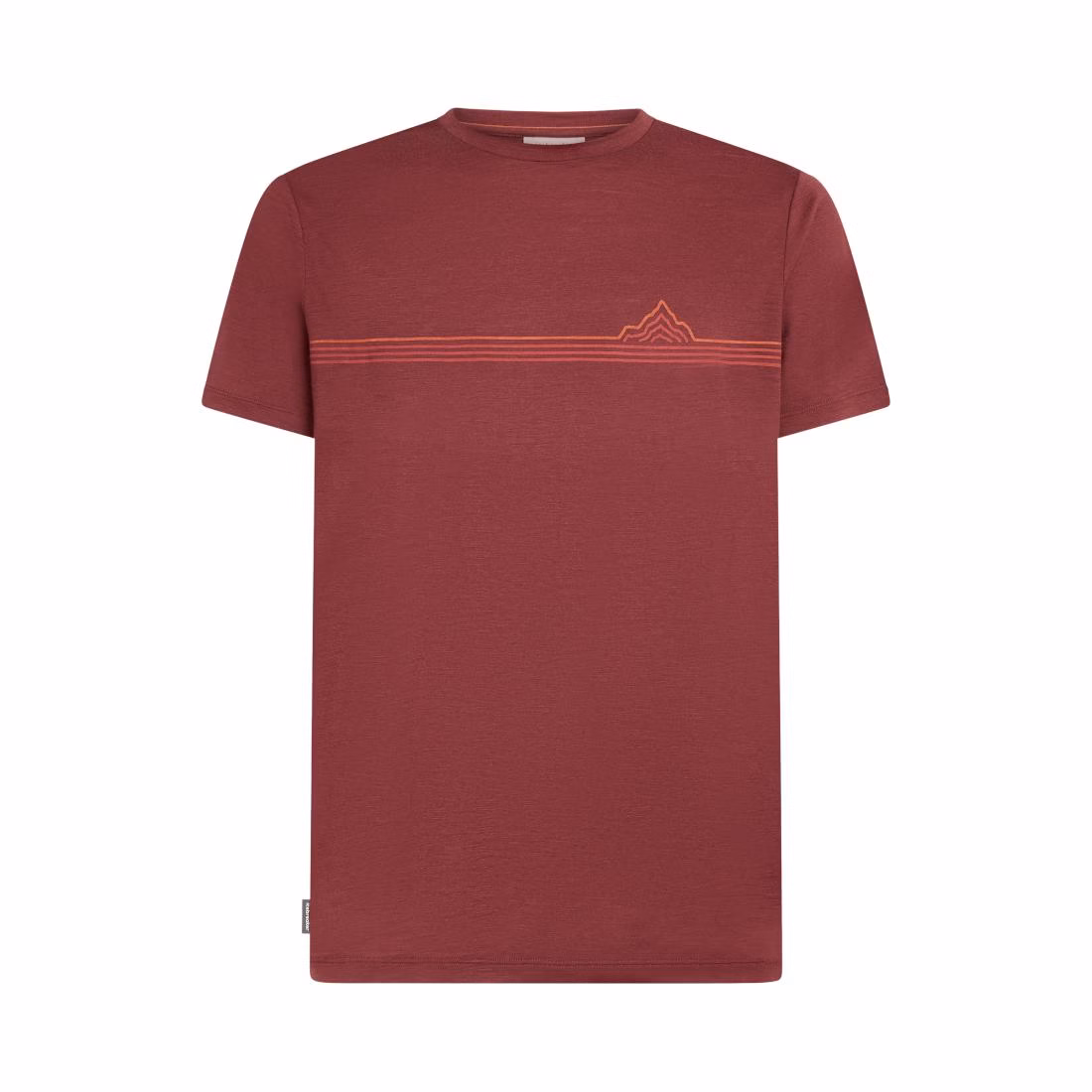 Men Merino 150 Tech Lite SS Tee Range Stripes