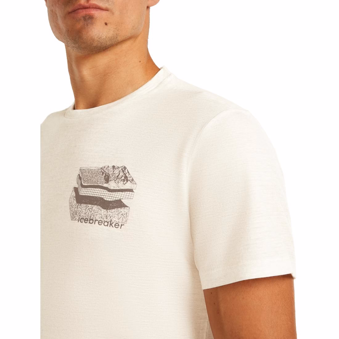 M Merino 150 Tech Lite SS Tee Evolving Layers – Bild 3
