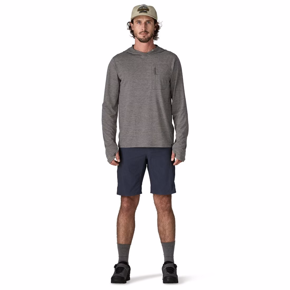 M's Cap Cool Sun Hoody – Bild 3