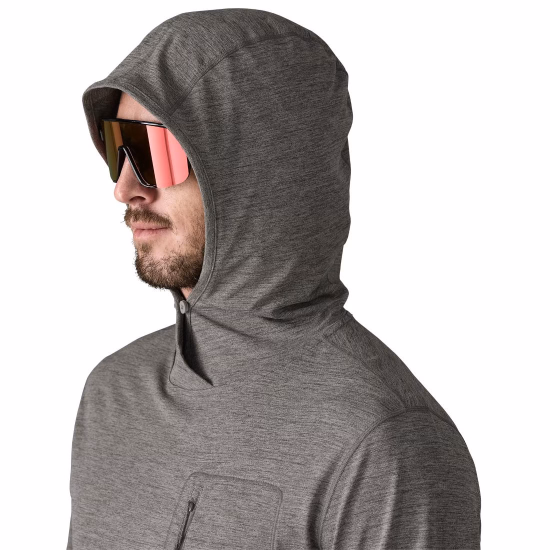 M's Cap Cool Sun Hoody – Bild 6
