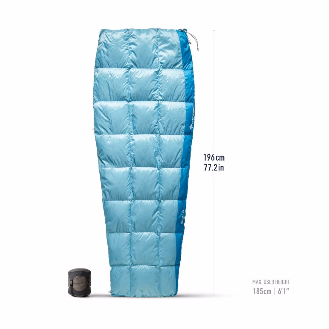Traveller 7c/45f Down Sleeping Bag - R – Bild 3