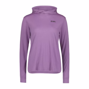 Womens Pivot Merino Long Sleeve Hood