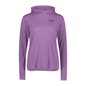 Womens Pivot Merino Long Sleeve Hood