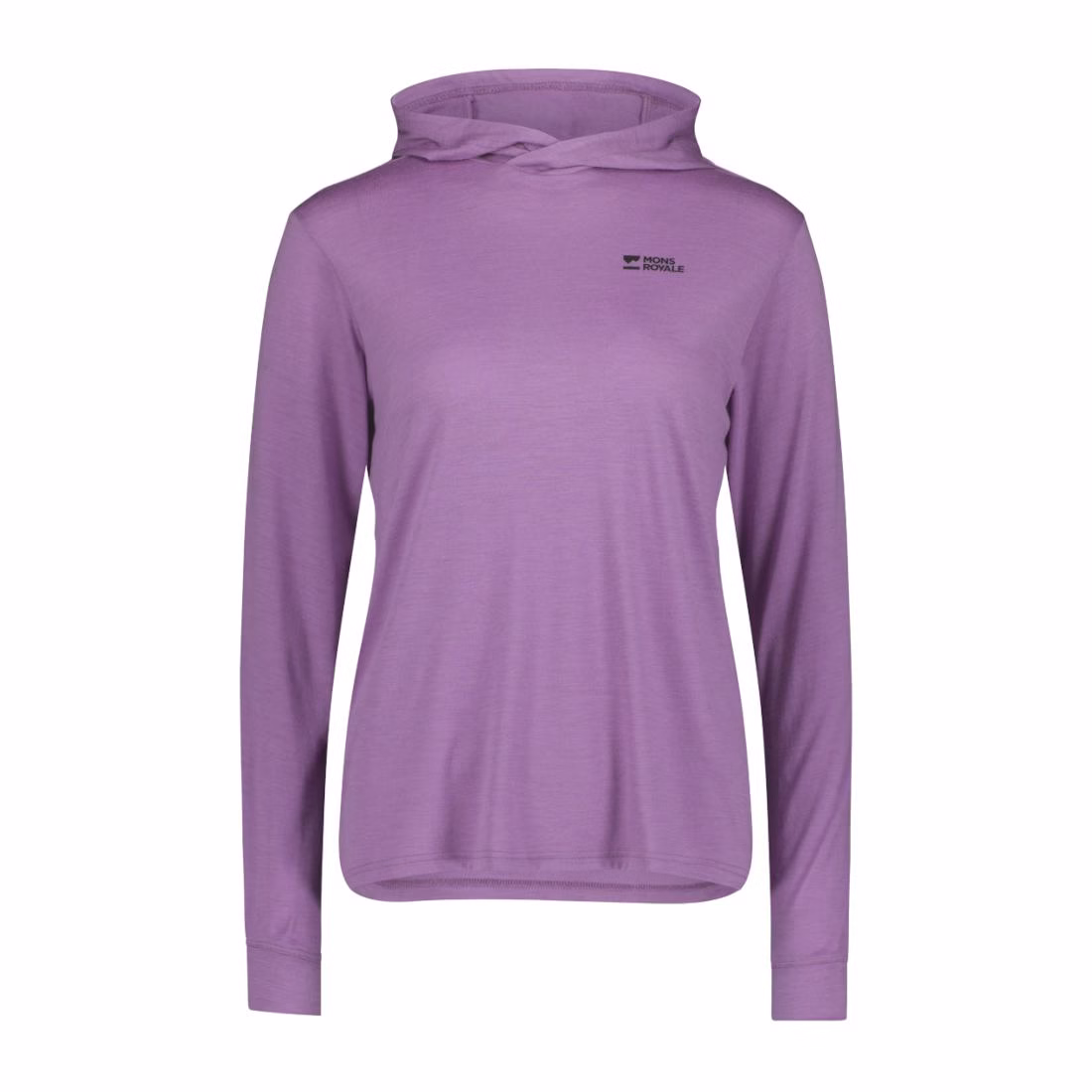 Womens Pivot Merino Long Sleeve Hood