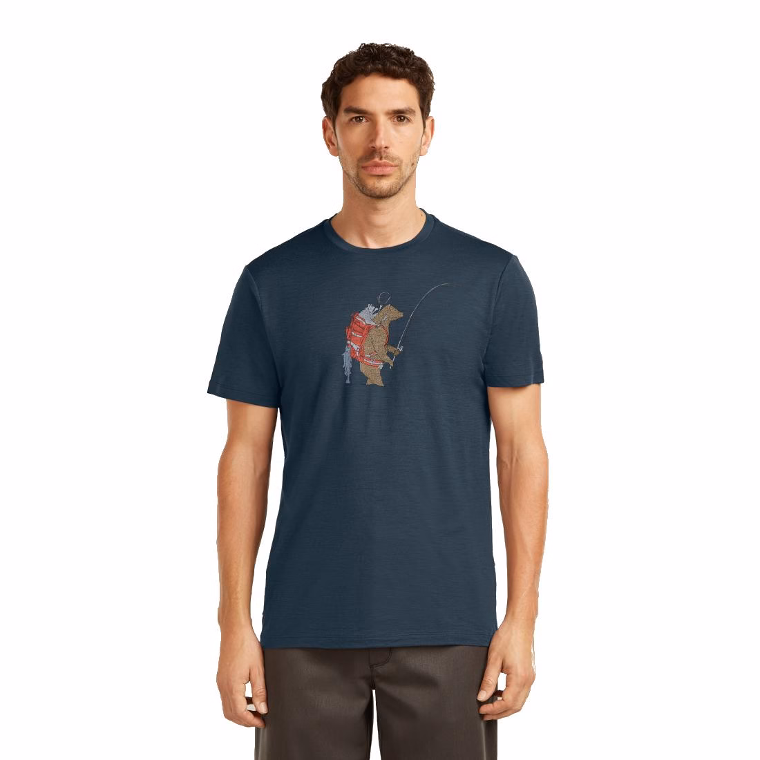 Men Merino 150 Tech Lite SS Tee Bear Catch – Bild 2